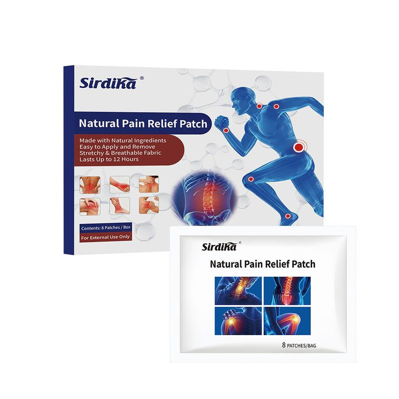 Sirdika Natural Pain Patches – Everyday Relief for Active Lives & Aching Joints