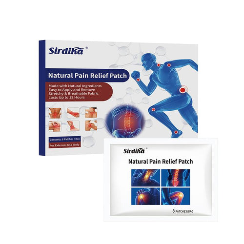 Sirdika Natural Pain Patches – Everyday Relief for Active Lives & Aching Joints