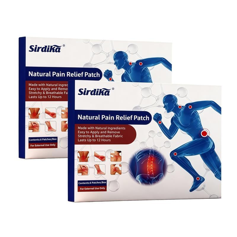 Sirdika Natural Pain Patches – Everyday Relief for Active Lives & Aching Joints