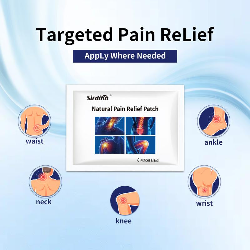 Sirdika Natural Pain Patches – Everyday Relief for Active Lives & Aching Joints