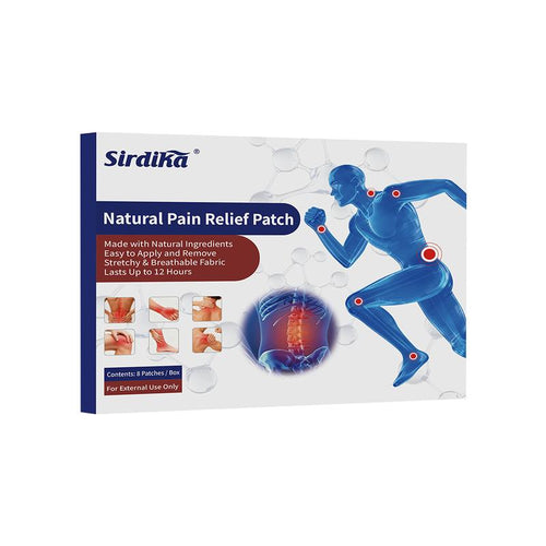 Sirdika Natural Pain Patches – Everyday Relief for Active Lives & Aching Joints